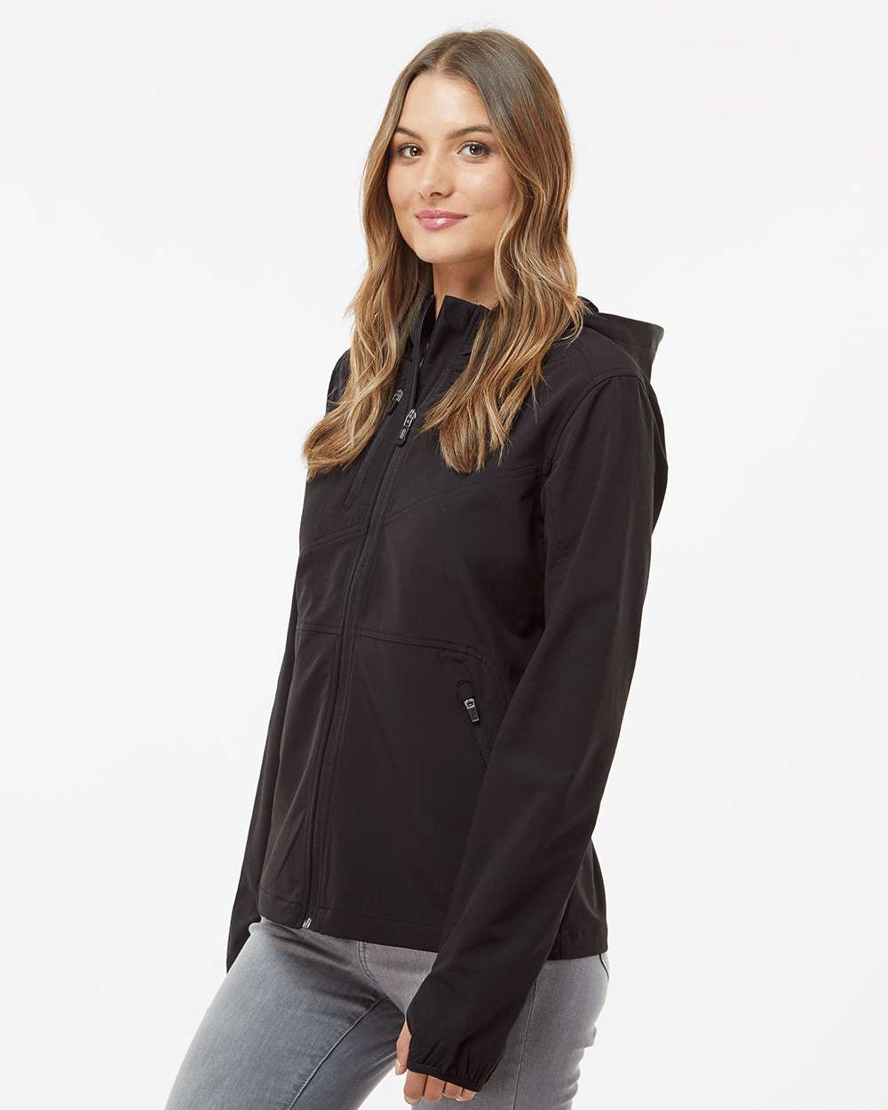Women's Ascent Soft Shell Hooded Jacket | 9411