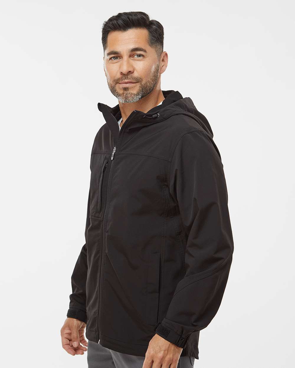 Men's Apex Soft Shell Hooded Jacket | 5310