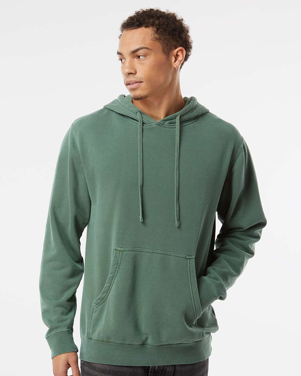 Unisex Midweight Pigment-Dyed Hooded Sweatshirt | PRM4500