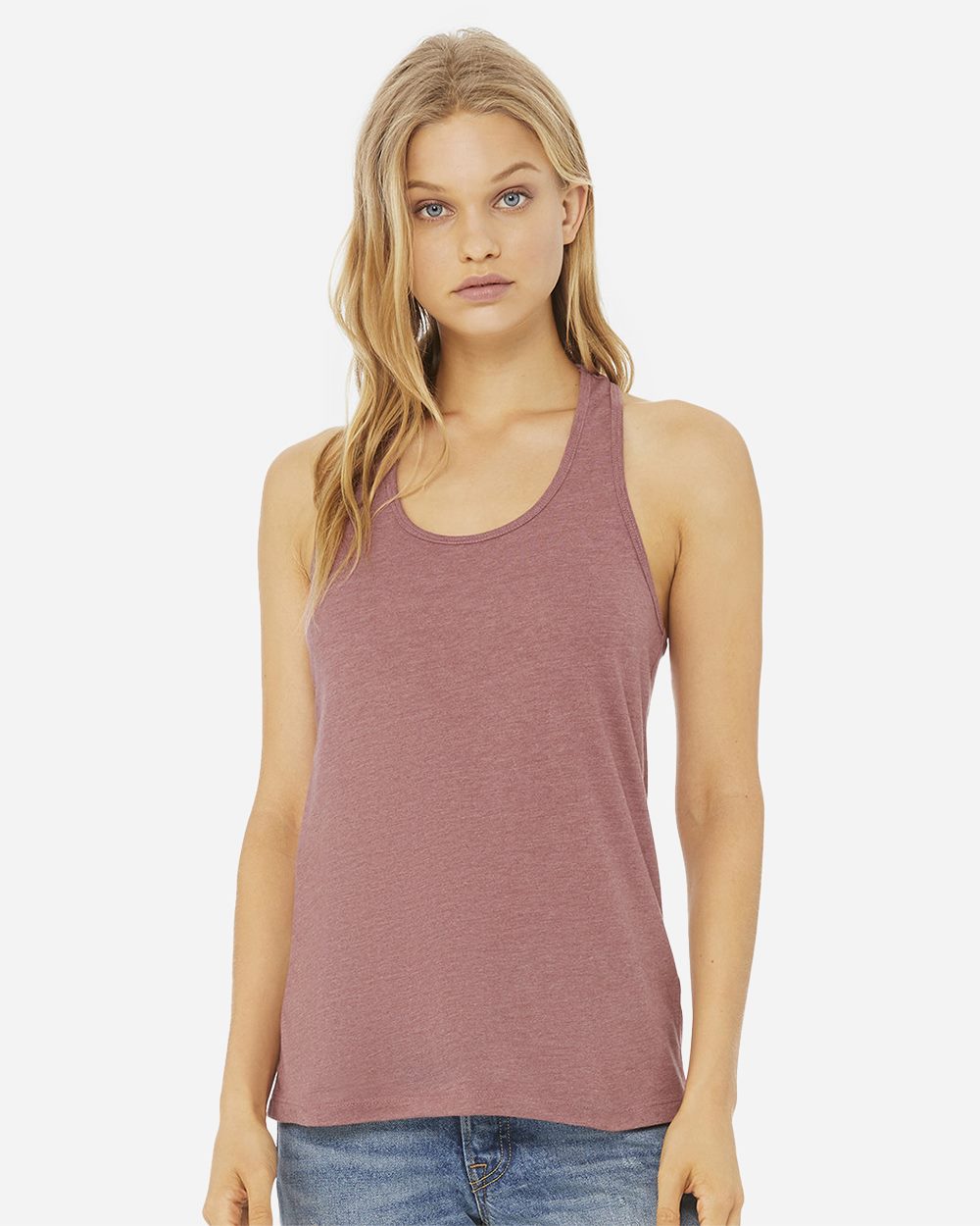 Women's Jersey Racerback Tank | 6008