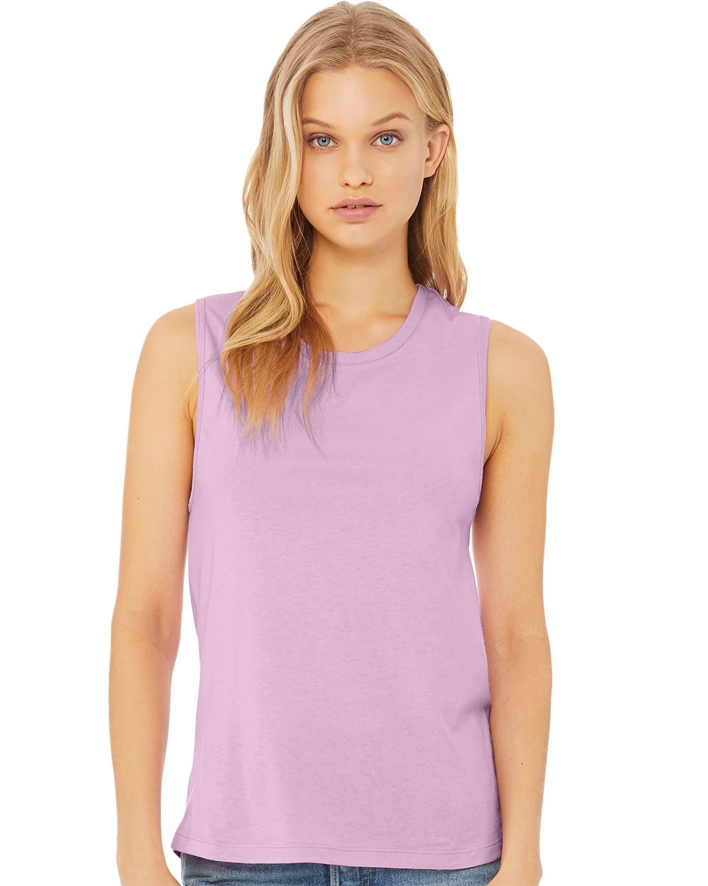 Women's Jersey Muscle Tank | 6003