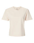 Camiseta de corte cuadrado para mujer, teñida en prenda, de peso pesado | 3023CL