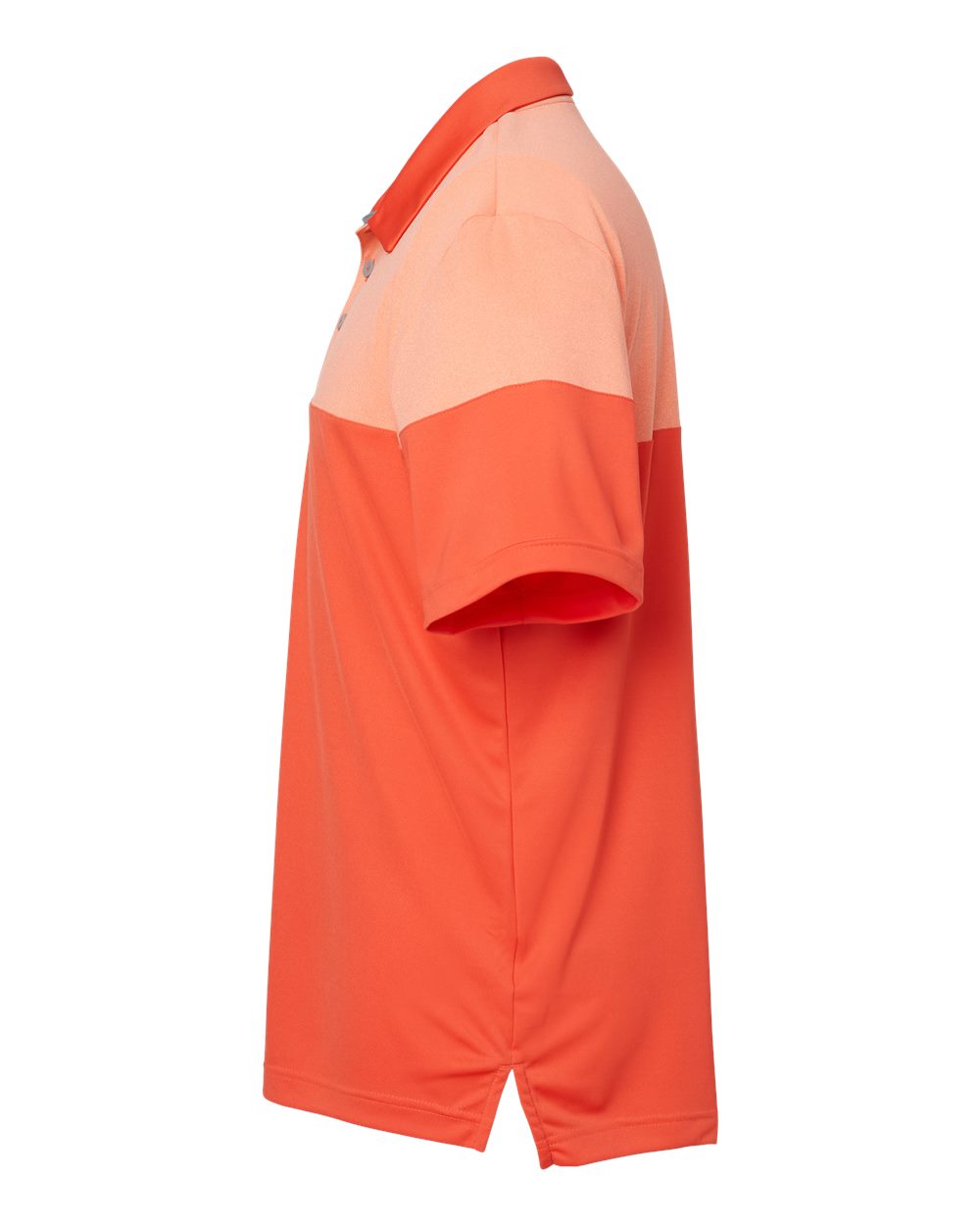 Men's Heathered 3-Stripes Colorblocked Polo | A213