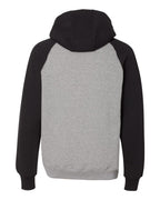 Unisex Dri Power® Colorblock Raglan Hooded Sweatshirt | 693HBM