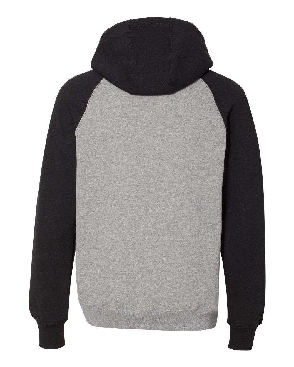 Unisex Dri Power® Colorblock Raglan Hooded Sweatshirt | 693HBM