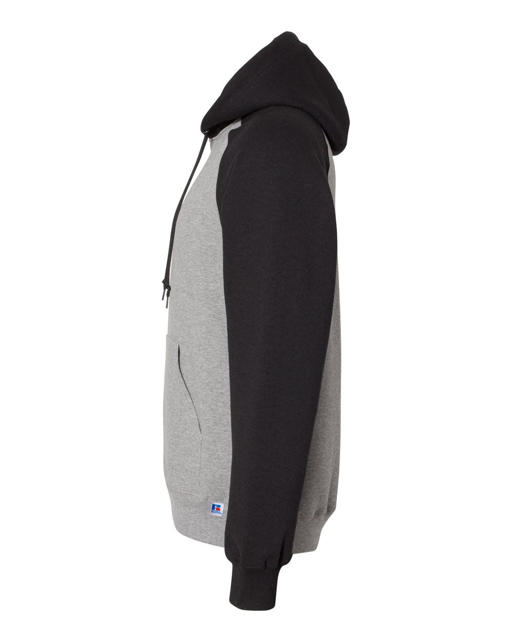 Unisex Dri Power® Colorblock Raglan Hooded Sweatshirt | 693HBM