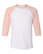 Unisex Three-Quarter Sleeve Baseball Tee | 3200
