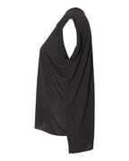 Women’s Flowy Rolled Cuffs Muscle Tee | 8804