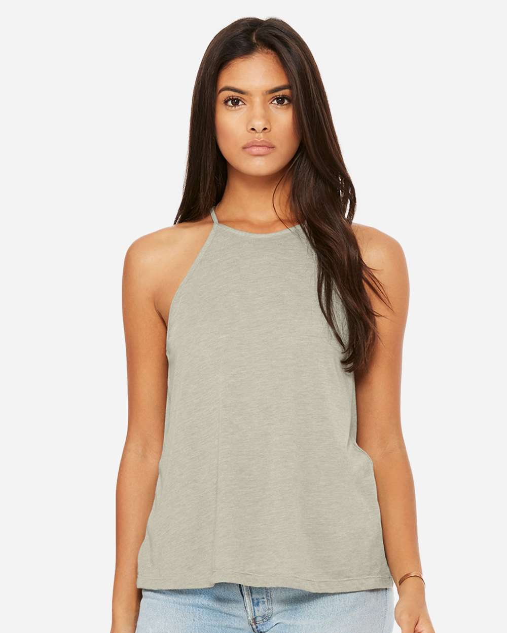 Women's Flowy High-Neck Tank | 8809