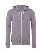 Sudadera con capucha unisex de forro polar esponjoso con cremallera completa | 3739