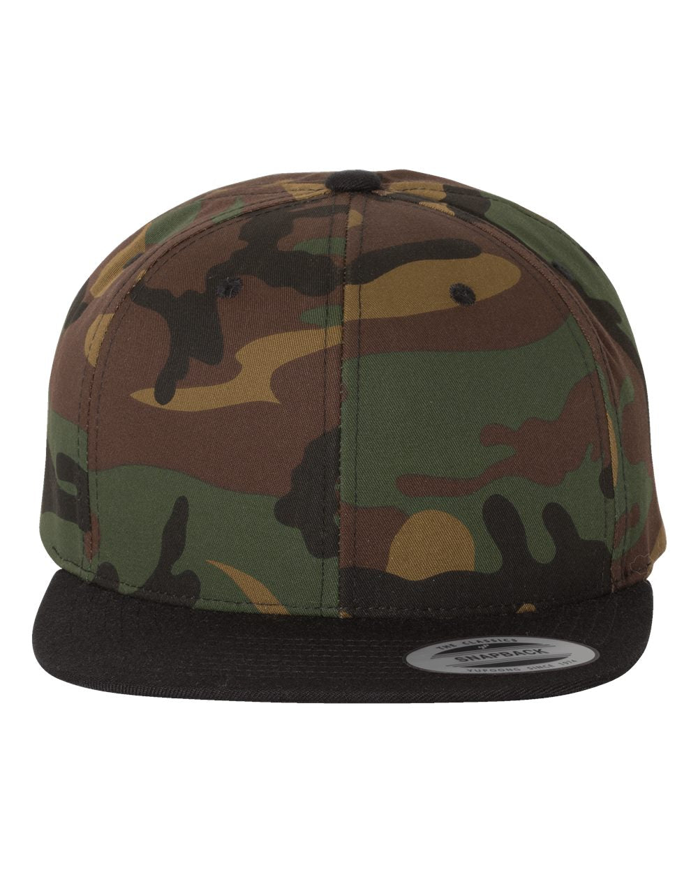 Premium Flat Bill Snapback Cap | 6089M