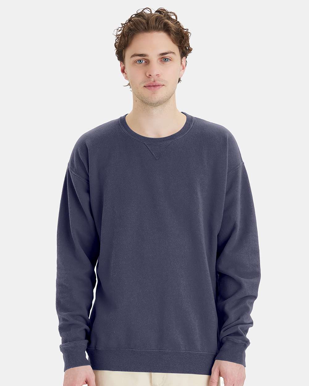 Unisex Garment-Dyed Crewneck Sweatshirt | GDH400