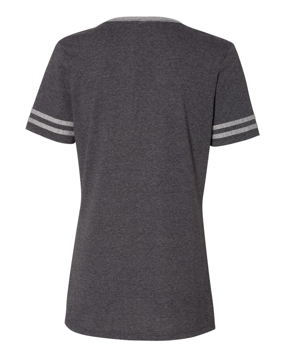 Women's Varsity Triblend V-Neck T-Shirt | 602WVR