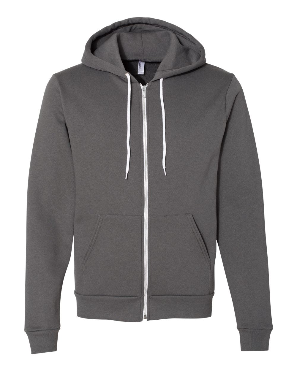 Unisex USA-Made Flex Fleece Full-Zip Hoodie Sweatshirt | F497US