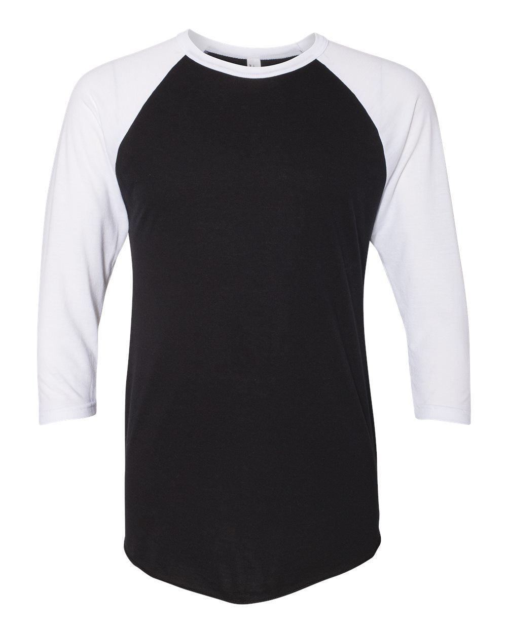 Unisex 50/50 Raglan Three-Quarter Sleeve Tee | BB453W