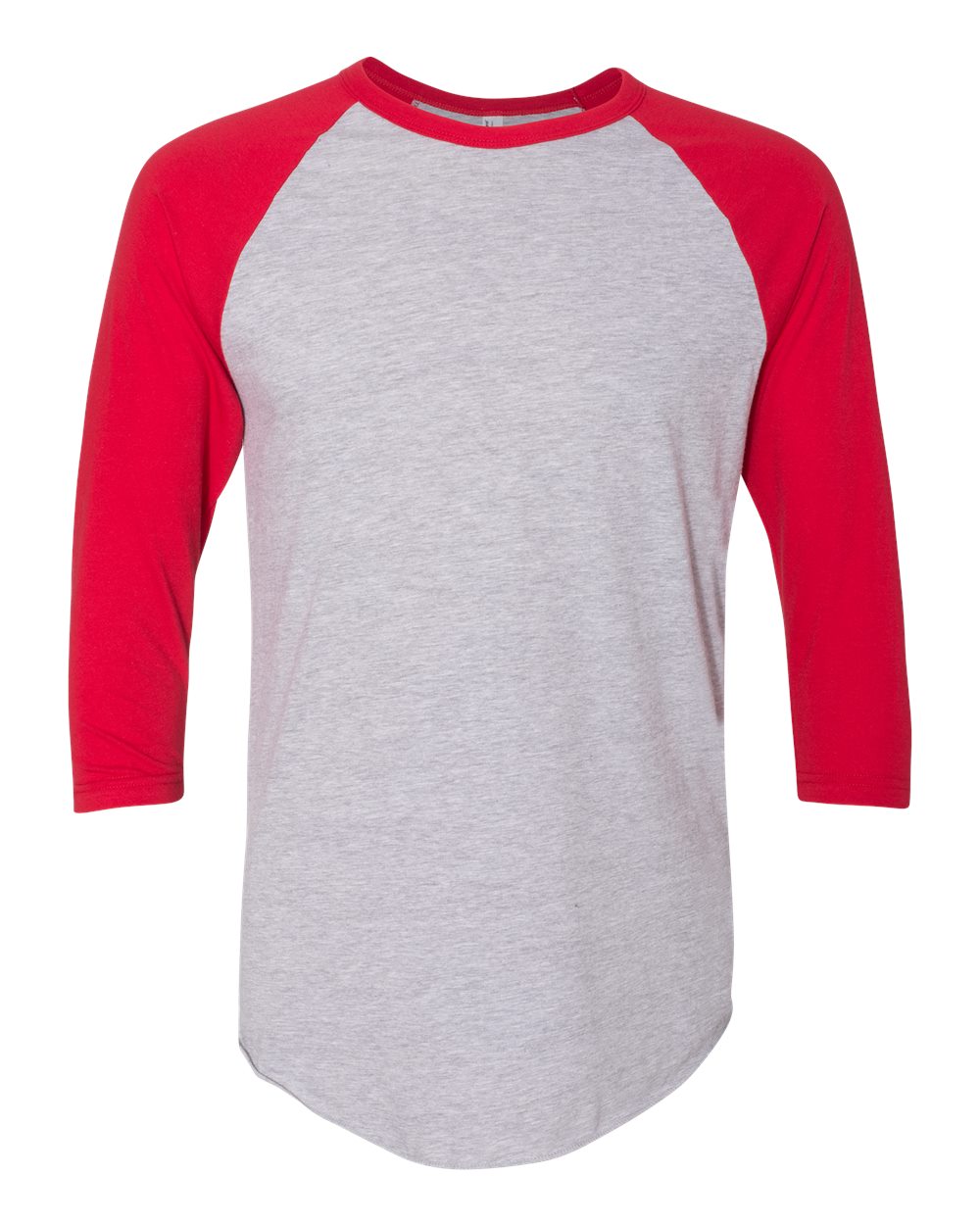 Unisex 50/50 Raglan Three-Quarter Sleeve Tee | BB453W