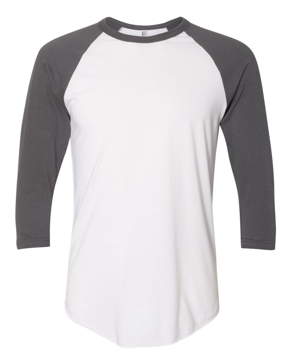 Unisex 50/50 Raglan Three-Quarter Sleeve Tee | BB453W