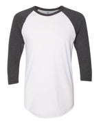 Camiseta Unisex Raglán 50/50 de Manga Tres Cuartos | BB453W