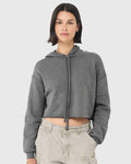 Women's Crop Hoodie Sweatshirt | 7502