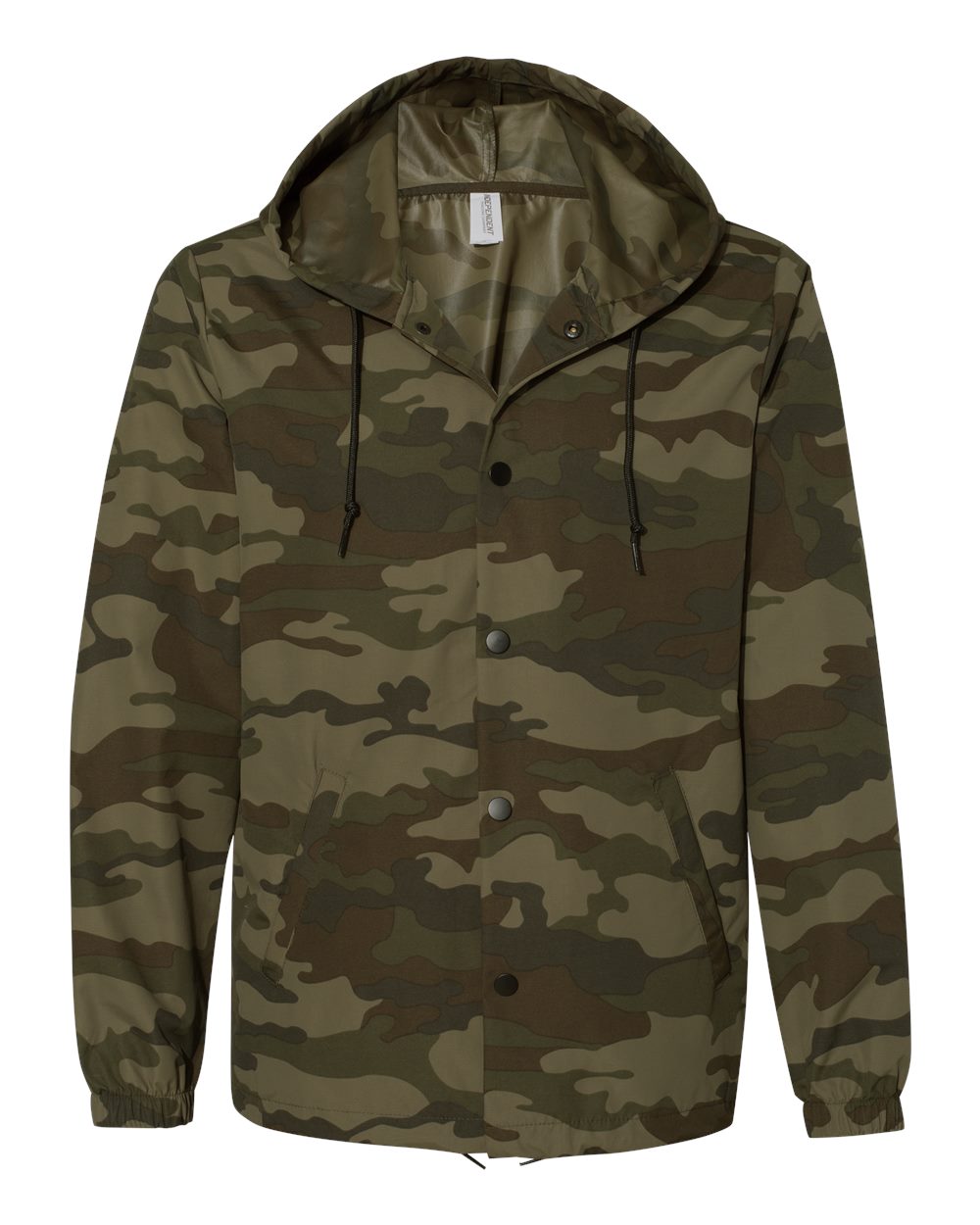 Men's Water-Resistant Hooded Windbreaker | EXP95NB