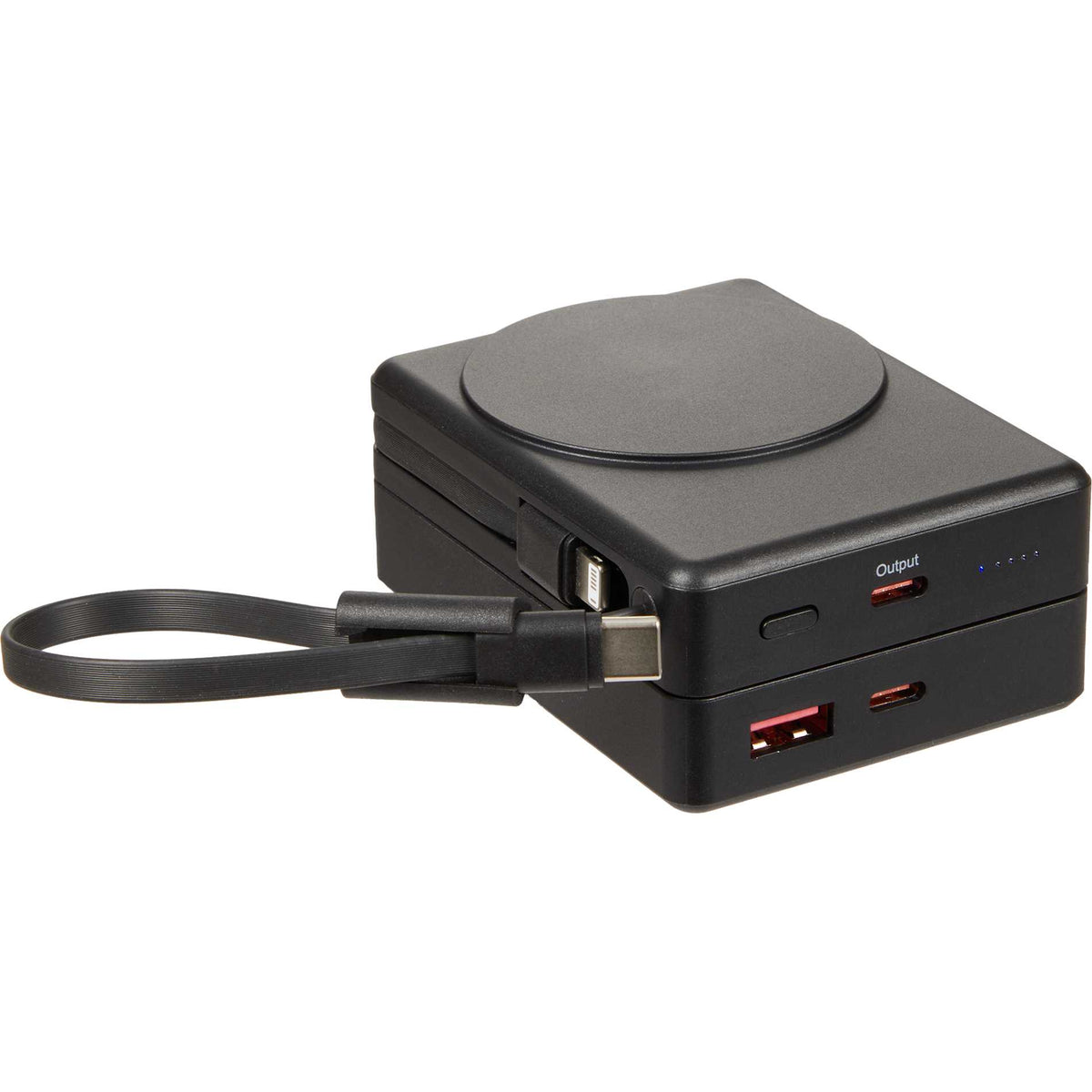 5000 mAh 15W MagClick Power Bank with Wall Charger | 7122-36 image 1