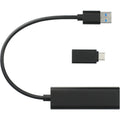 Aluminum 4-Port USB 3.0 Hub with Type C Adapter | 7143-36 image 1