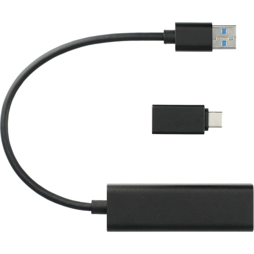 Aluminum 4-Port USB 3.0 Hub with Type C Adapter | 7143-36 image 1