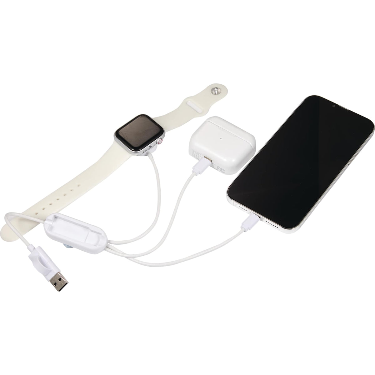 Allcord 5-in-1 Charging Cable with iWatch Charger | 7143-79 image 1