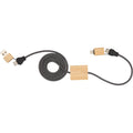 FSC® 100% Bamboo 5-in-1 100W Laptop Charging Cable | 7143-83 image 1