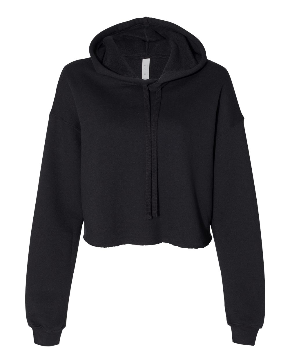 Sudadera con capucha corta de forro polar para mujer | 7502
