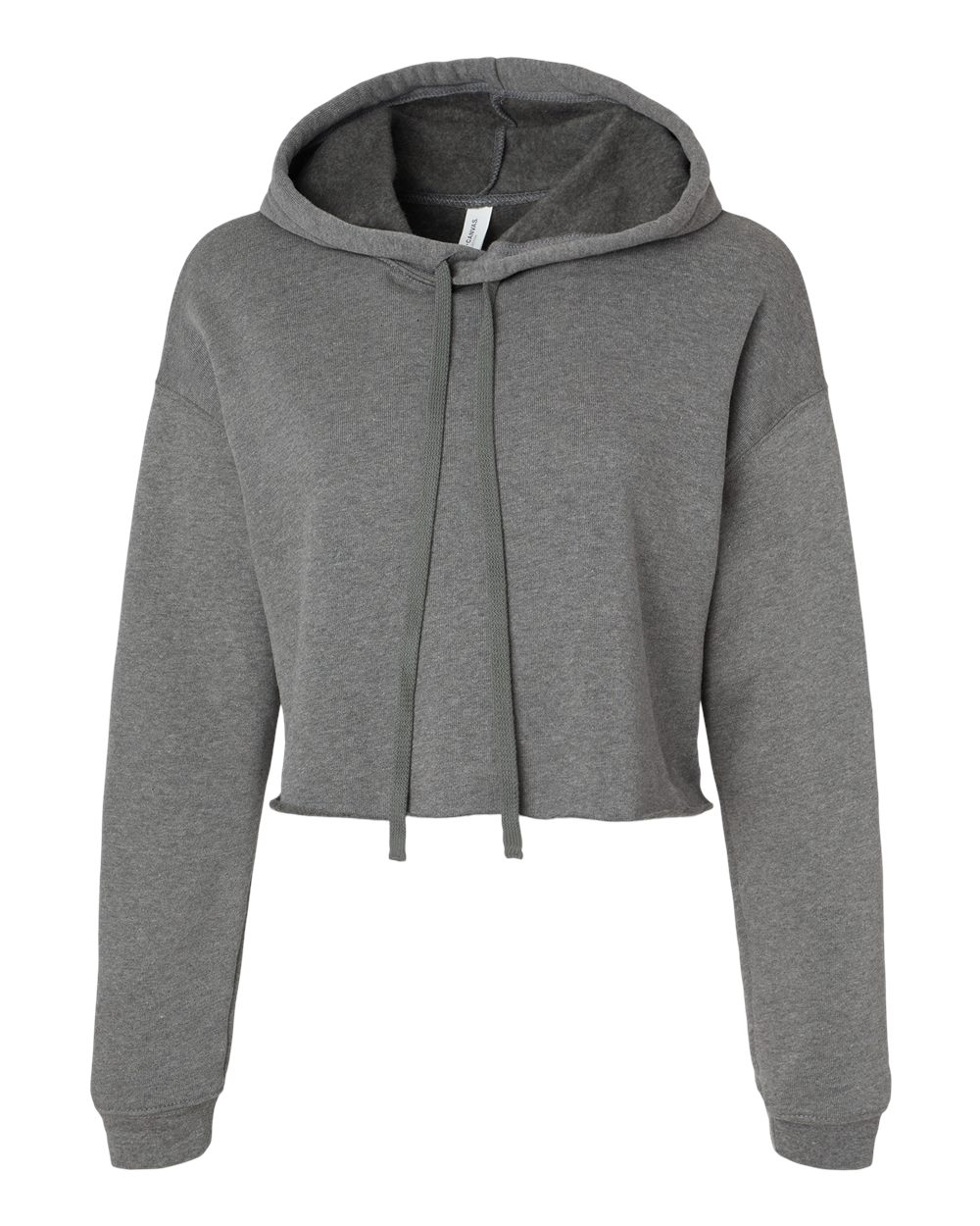 Sudadera con capucha corta de forro polar para mujer | 7502