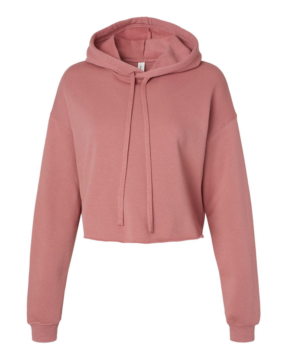 Women's Crop Fleece Hoodie Sweatshirt | 7502