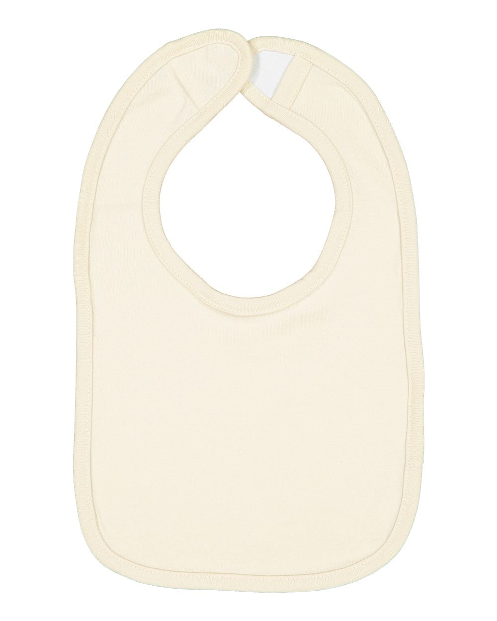 Rabbit Skins 1005 Infant Premium Jersey Bib - Natural