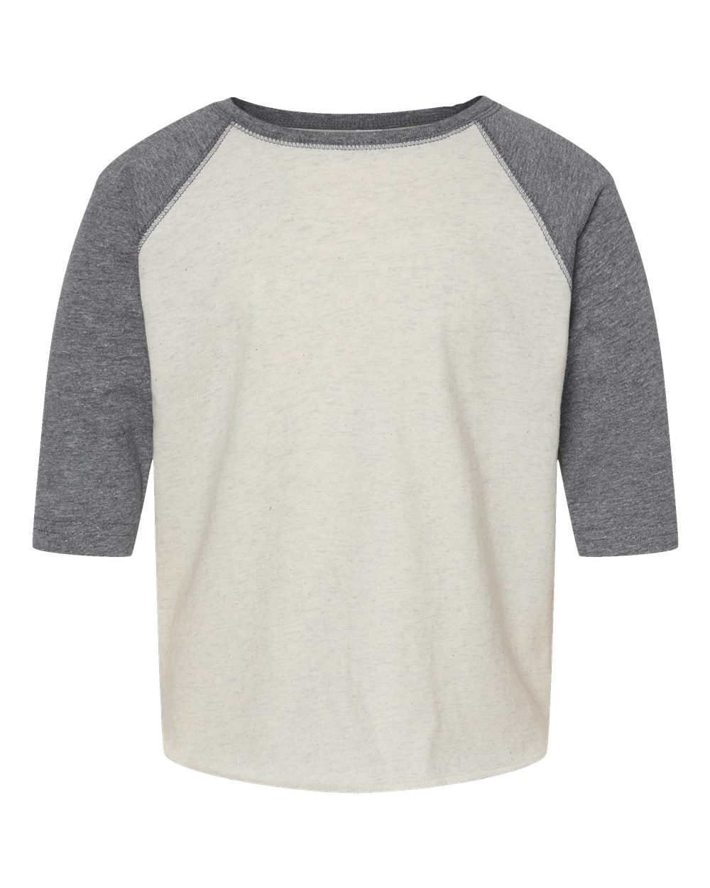 Toddler Baseball Fine Jersey Three-Quarter Sleeve Tee | 3330