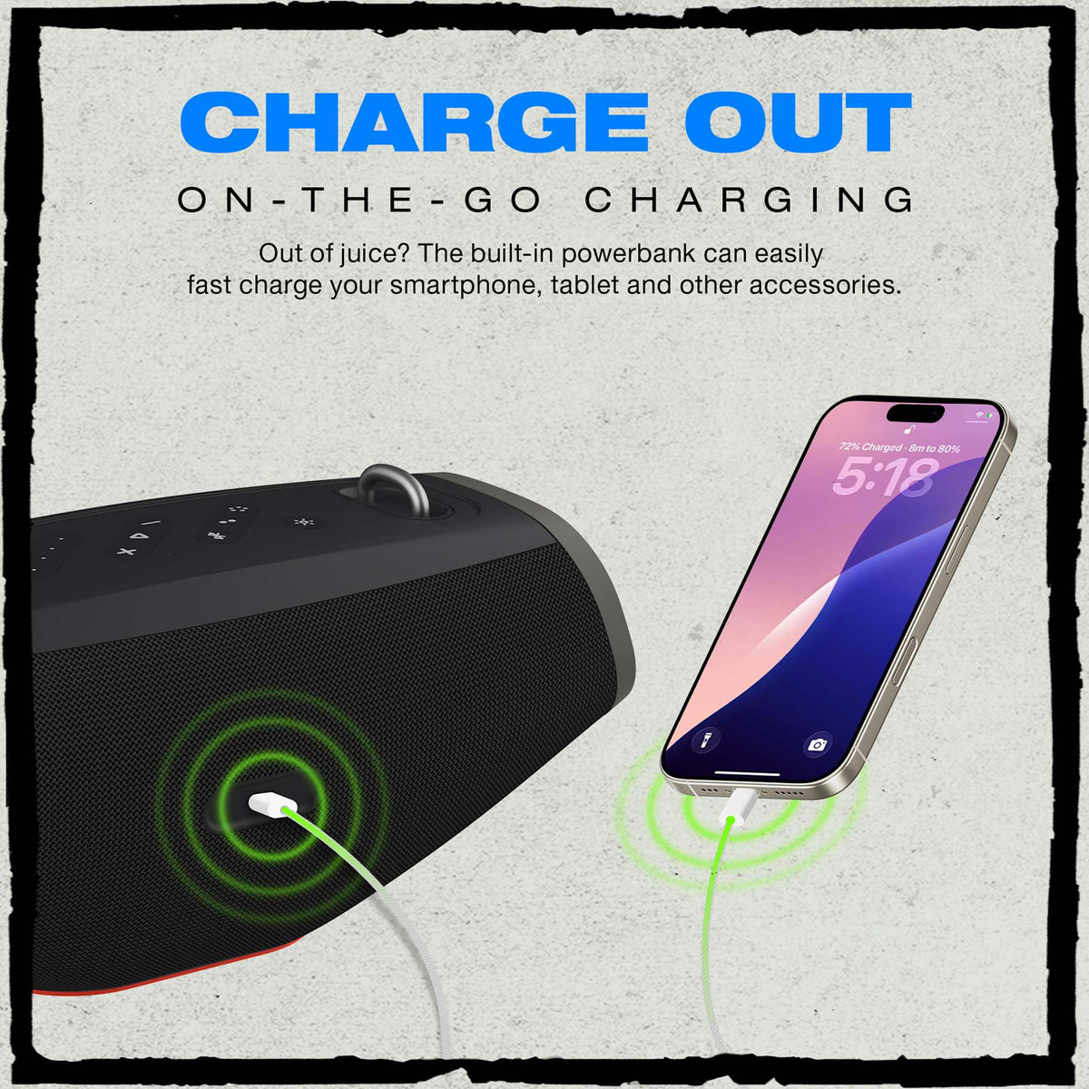 Skullcandy Barrel Mini Party Speaker | 7196-37 image 1