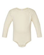Infant Long Sleeve Baby Rib Bodysuit | 4411