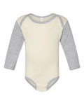 Infant Long Sleeve Baby Rib Bodysuit | 4411