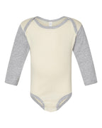 Infant Long Sleeve Baby Rib Bodysuit | 4411