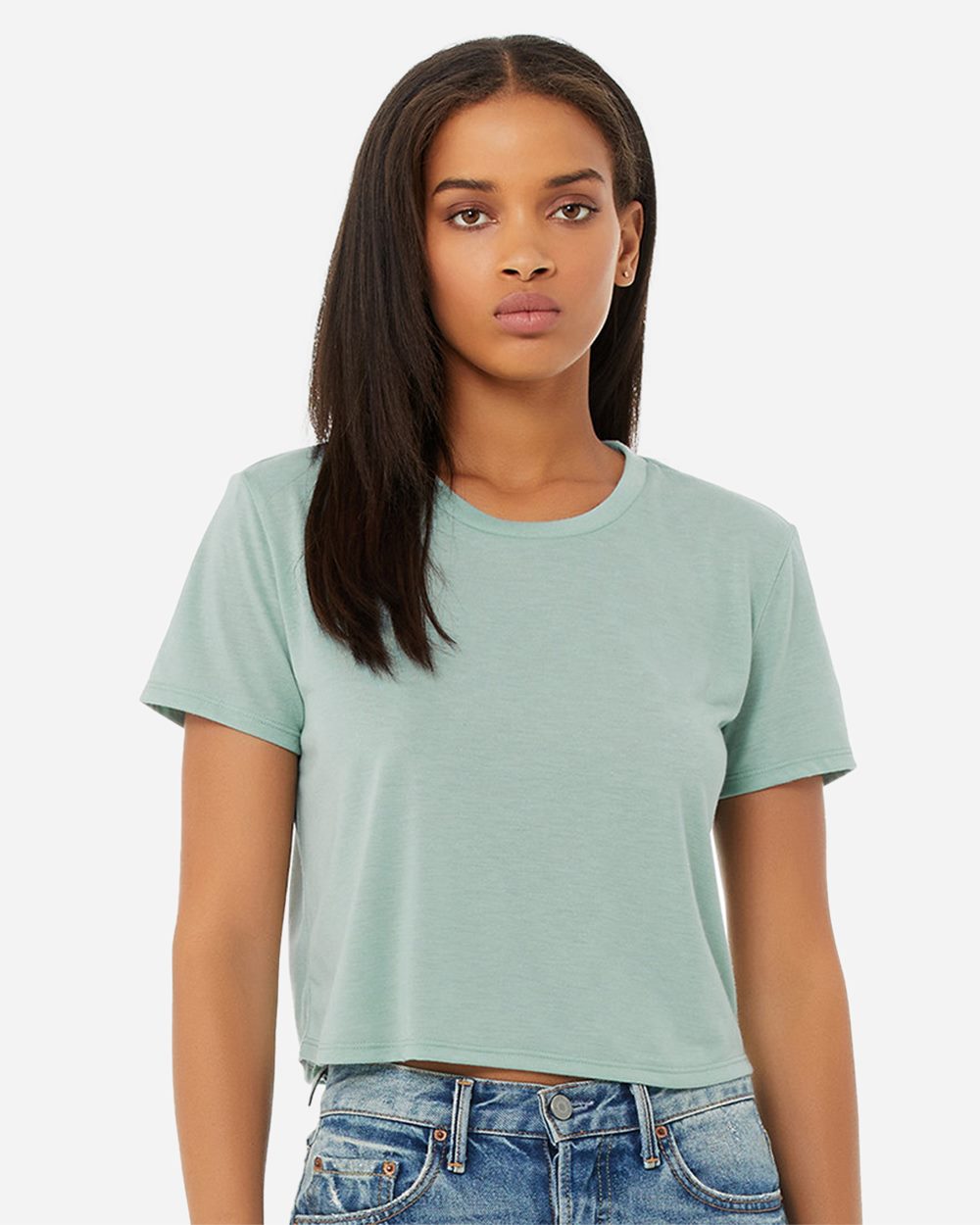 Women’s Flowy Crop Tee | 8882