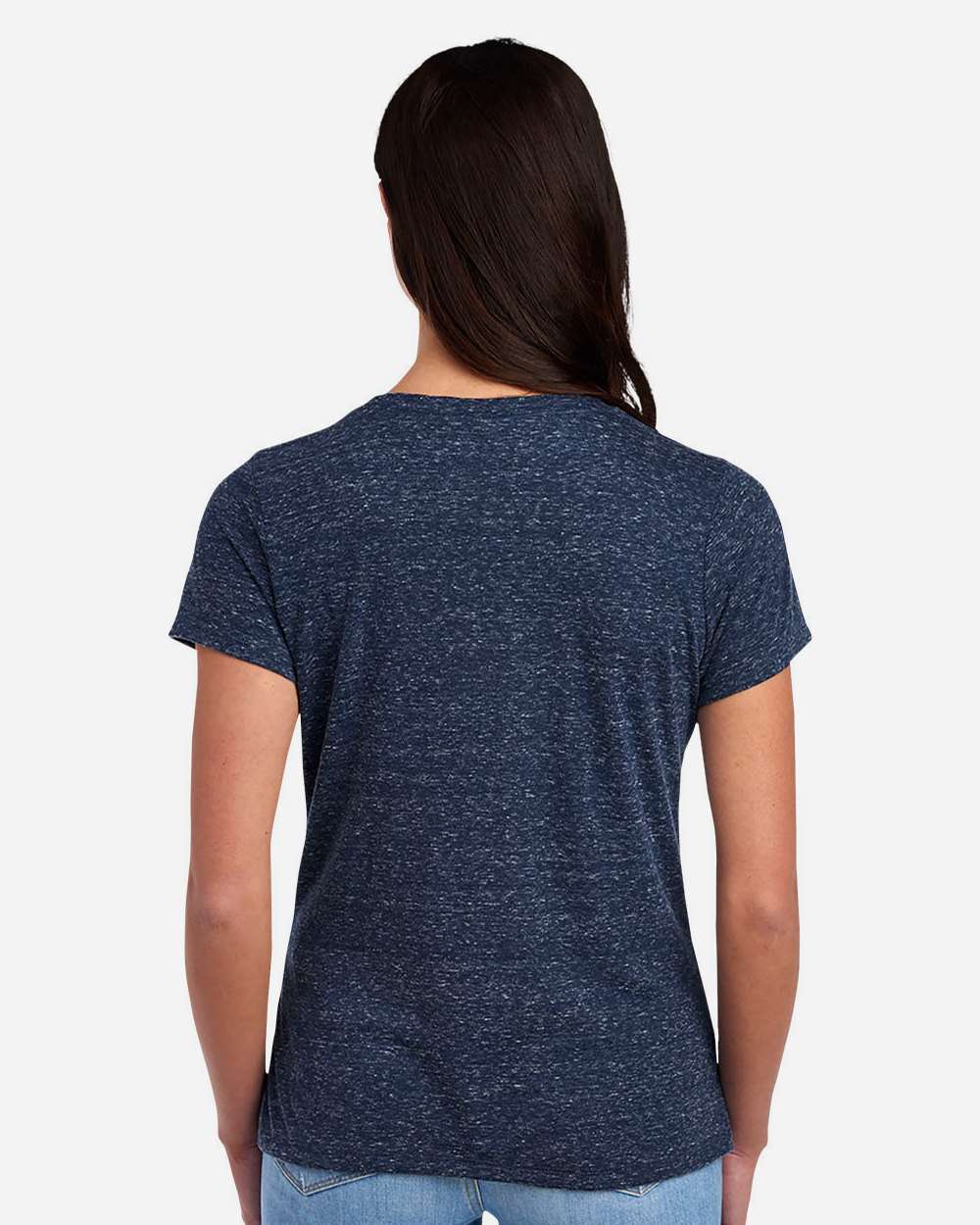 Women's Snow Heather Jersey V-Neck T-Shirt | 88WVR