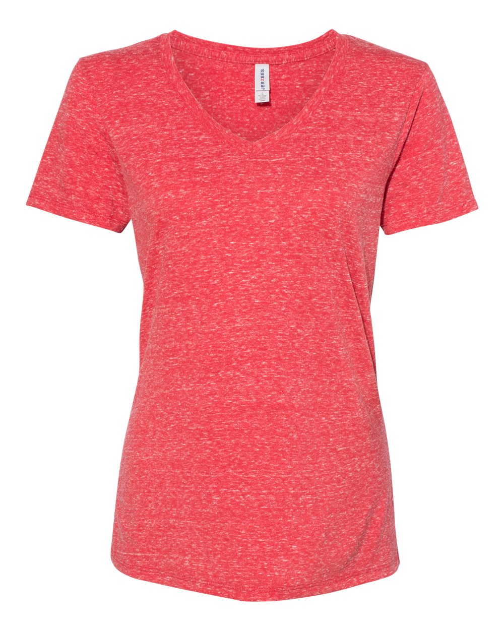 Women's Snow Heather Jersey V-Neck T-Shirt | 88WVR