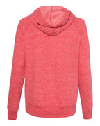 Women's Snow Heather French Terry Full-Zip Hooded Sweatshirt | 92WR