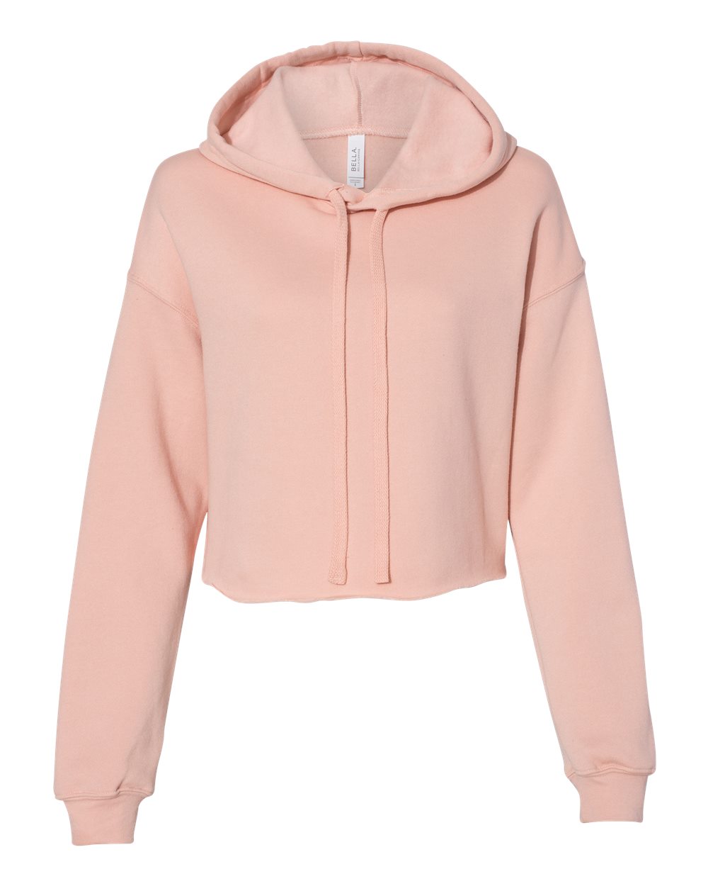 Sudadera con capucha corta de forro polar para mujer | 7502