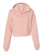 Sudadera con capucha corta de forro polar para mujer | 7502