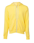 Sudadera con capucha unisex de forro polar esponjoso con cremallera completa | 3739