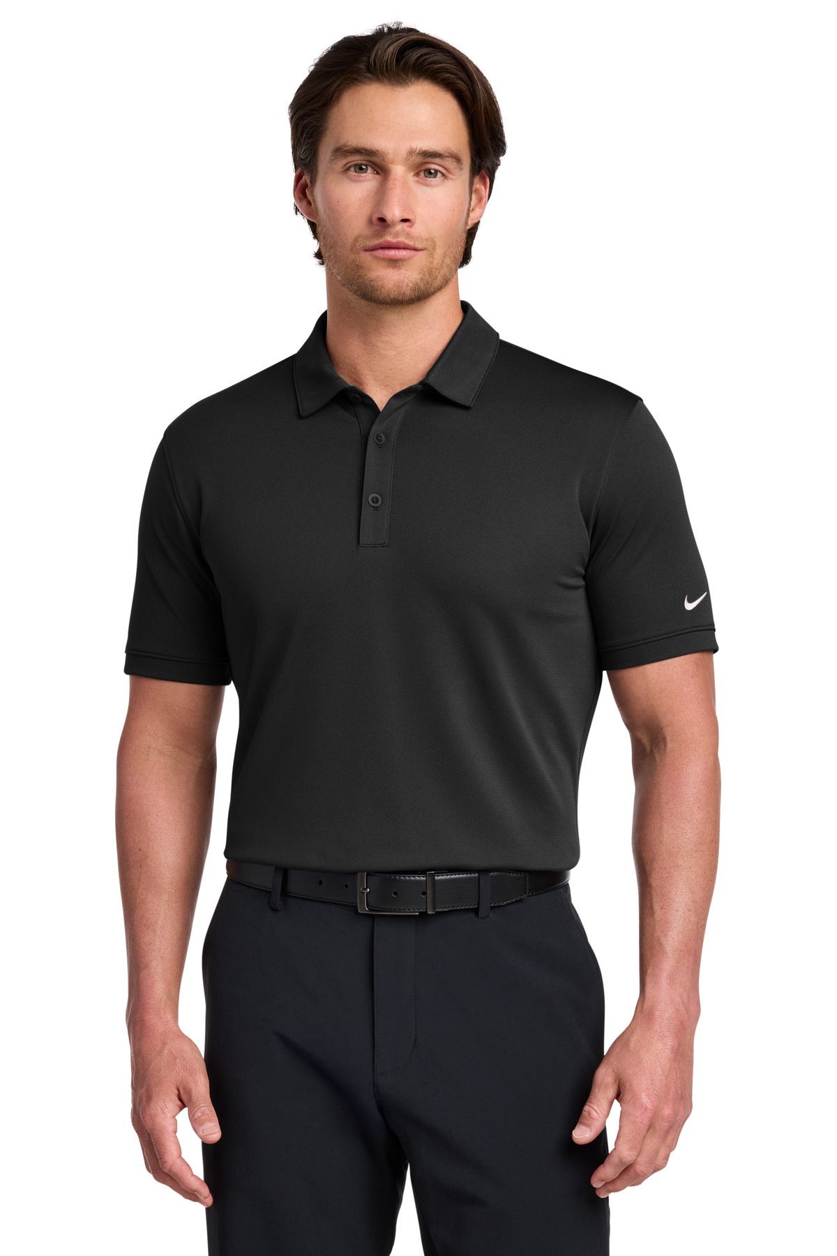 Nike 746099 Dri-FIT Solid Icon Pique Modern Fit Polo