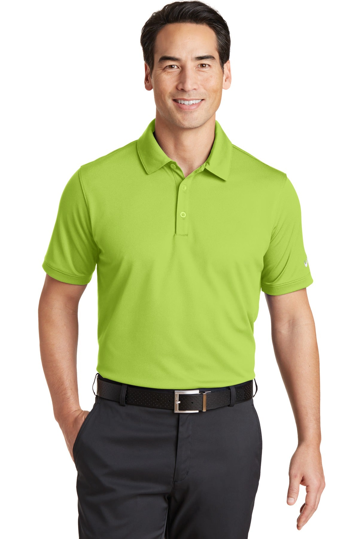 Nike 746099 Dri-FIT Solid Icon Pique Modern Fit Polo