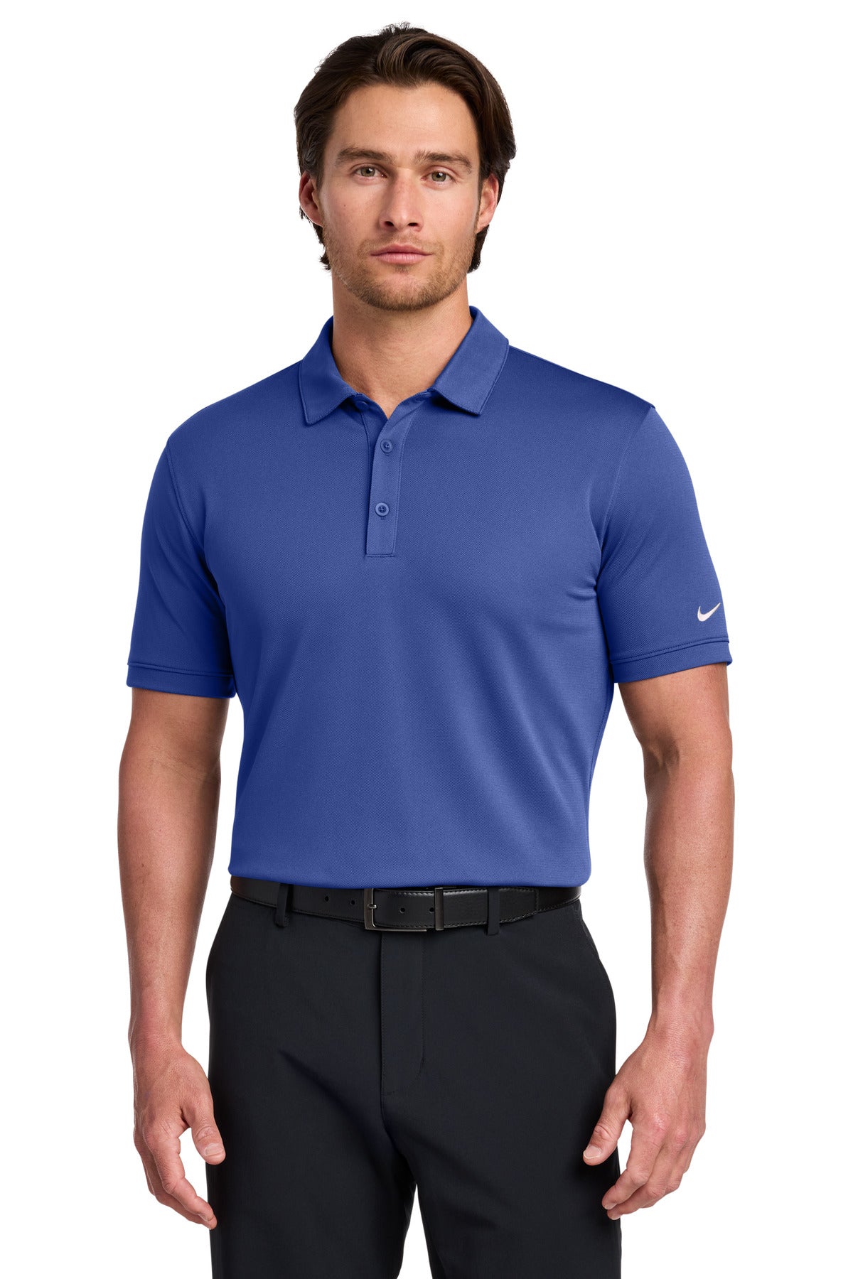 Nike 746099 Dri-FIT Solid Icon Pique Modern Fit Polo