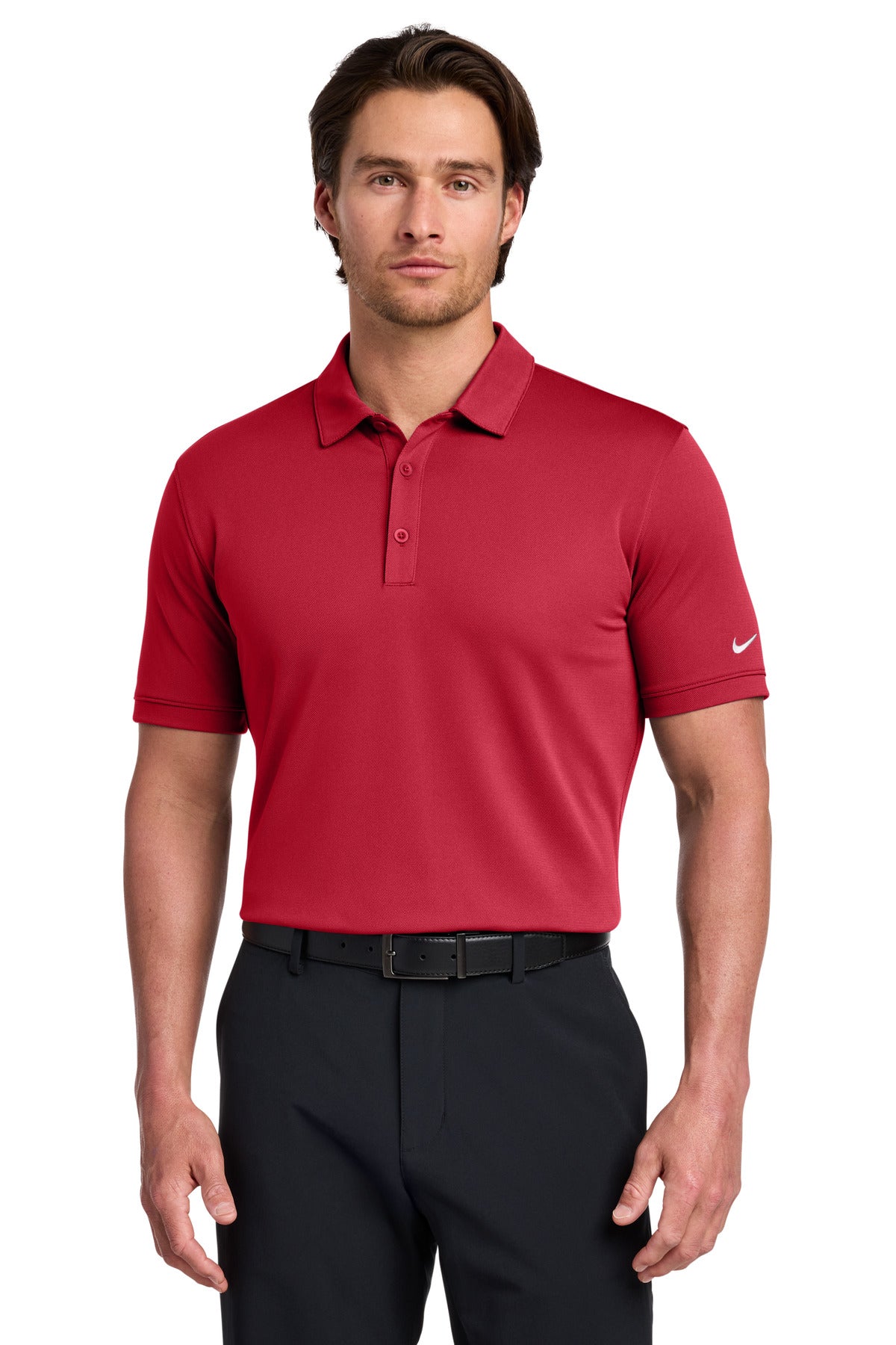 Nike 746099 Dri-FIT Solid Icon Pique Modern Fit Polo