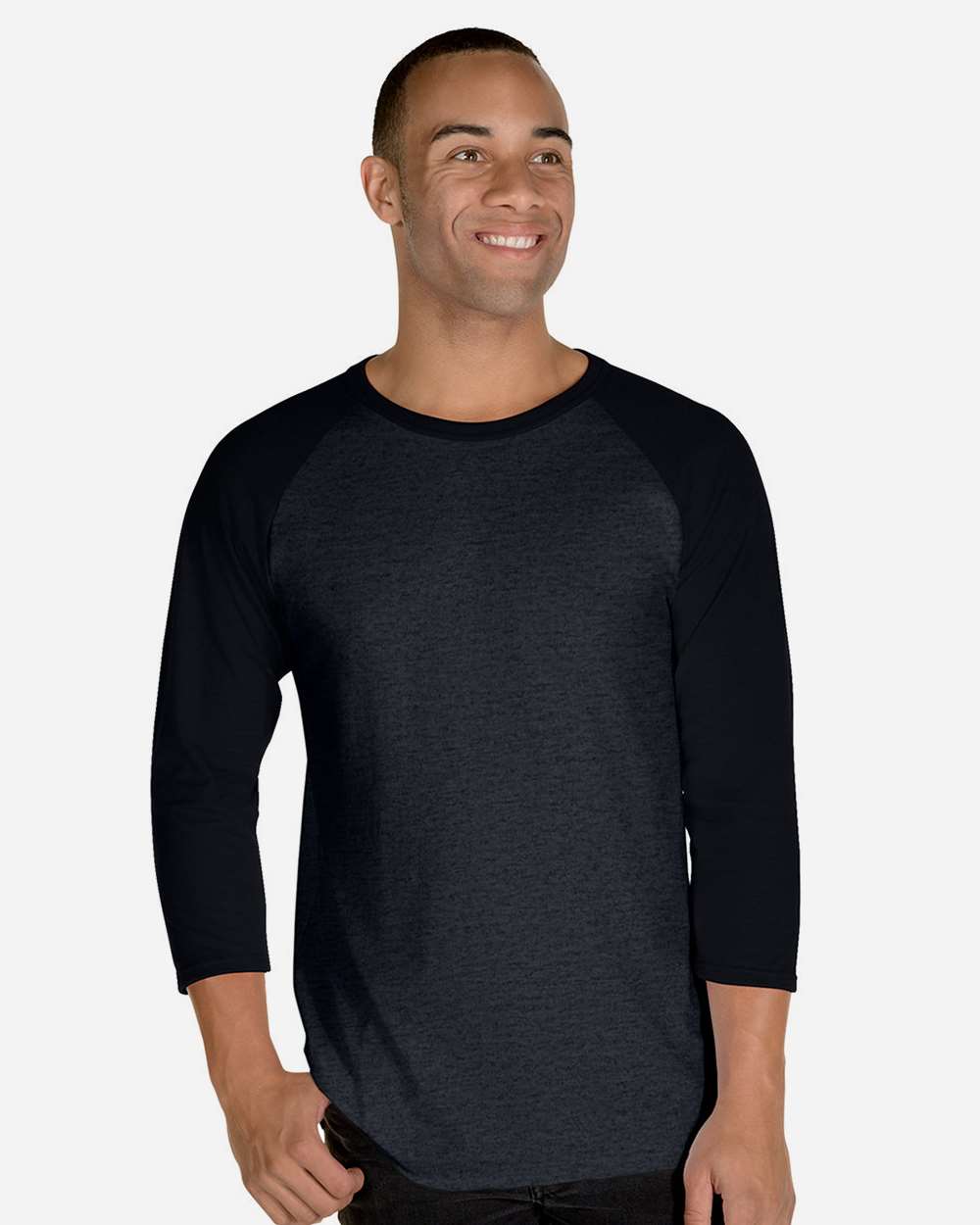 Premium Blend Ringspun Three-Quarter Sleeve Raglan Baseball T-Shirt | 560RR